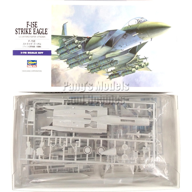 F-15E F-15 Strike Eagle - Prototype Competition Demonstrator - USAF - 1/72 Scale Plastic Model Kit (Assembly Required) by Hasegawa