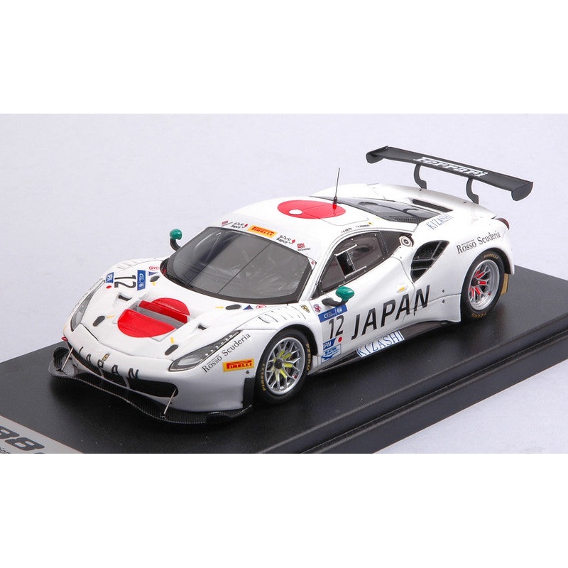 FERRARI 488 GT3 N.12 FIA GT NATIONS CUP BAHRAIN 2018 SETO-KONDO 1:43