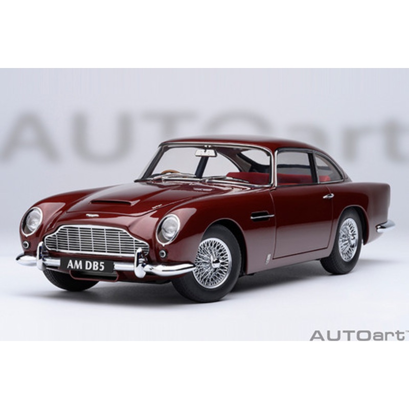 1/18 AUTOart Aston Martin DB5 (Dubonnet Rosso Red) Car Model