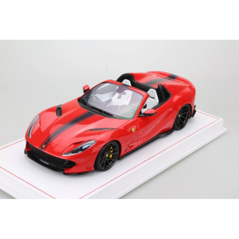 1/18 Ivy Ferrari 812 GTS Novitec (Nuova Rosso Corsa Red with White Interior) Resin Car Model Limited 69 Pieces