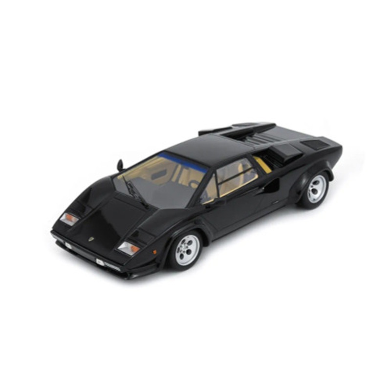 1/18 Schuco 1985 Lamborghini Countach 5000 S QV (Black) Car Model
