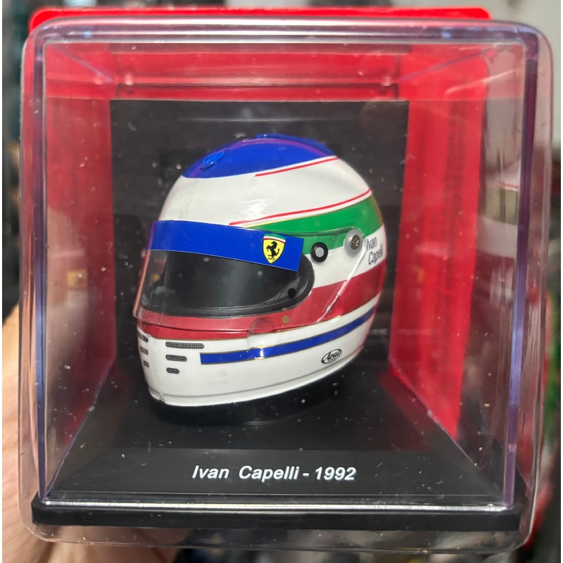 Ivan Capelli 1992 Helmet Ferrari 1:5 - Spark
