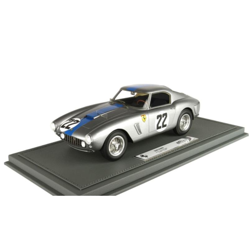 1/18 BBR 1960 Ferrari 250 SWB 24H Le Mans #22 Noblet Helde Car Model