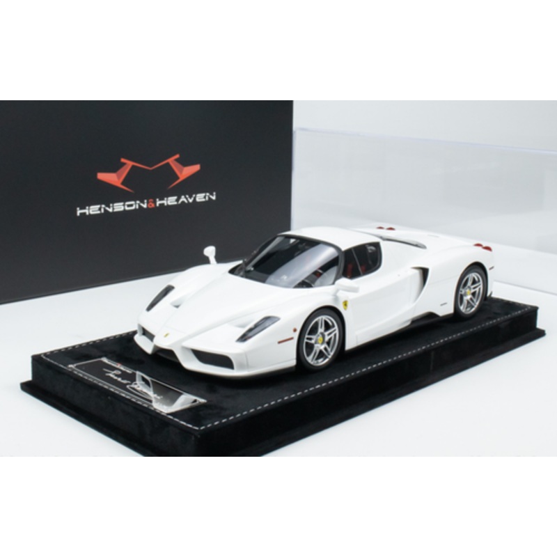 1/18 HH Model Ferrari Enzo Pearl white