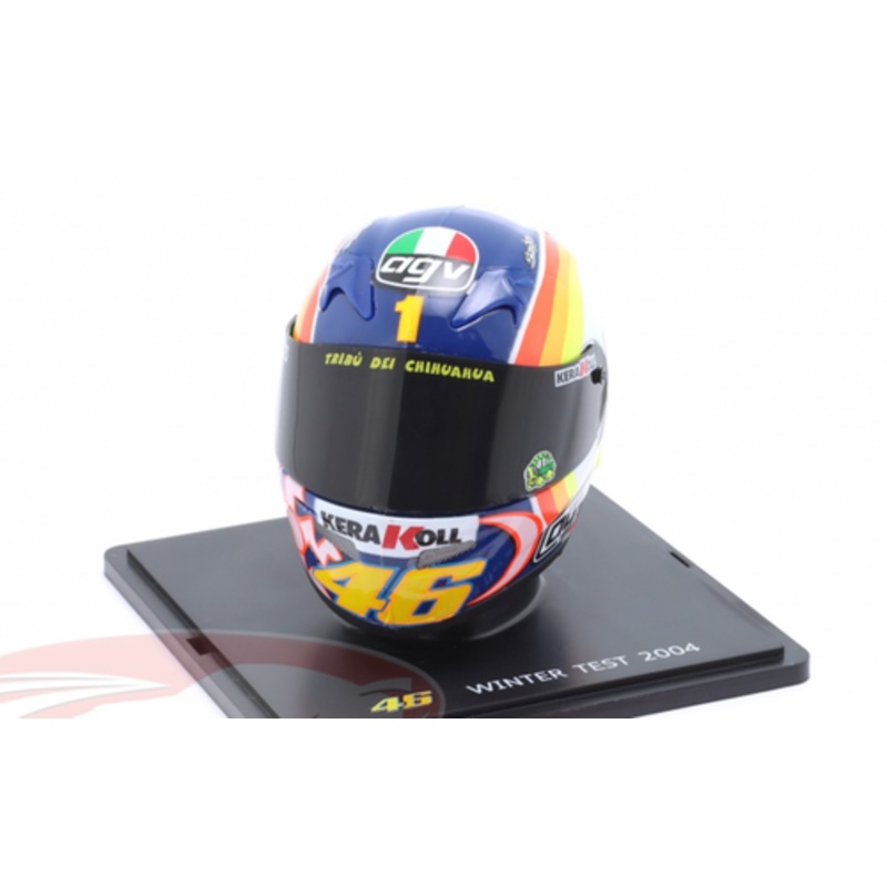 1/5 Spark 2004 Valentino Rossi #46 Winter Test MotoGP Helmet Model