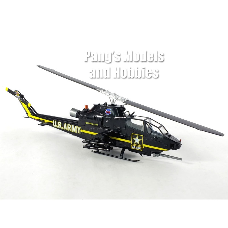 Bell AH-1 Cobra "Sky Soldiers" US ARMY - 1/72 Scale Assembled and Painted Plastic Model by Easy Model