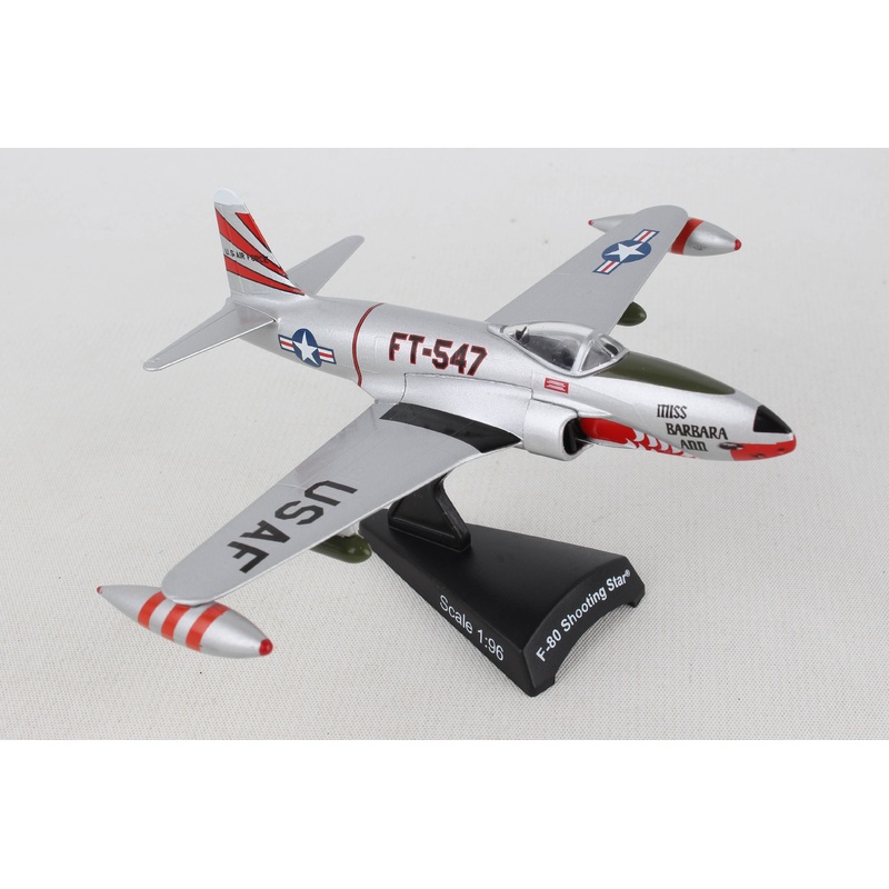 F-80 Shooting Star "Evil Eye Fleagle" 8th FBW - USAF -1/96 Scale Diecast Model by Daron
