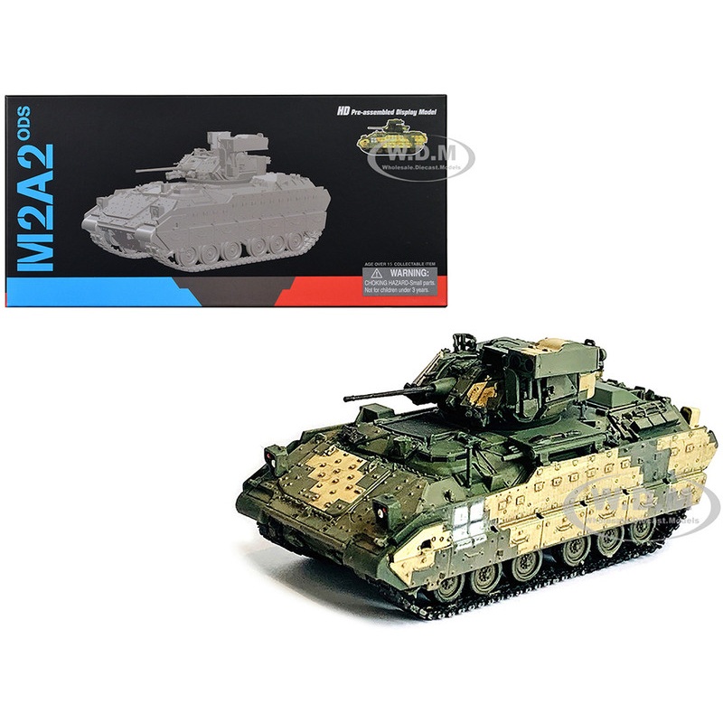 Ukraine M2A2 ODS Light Tank 3-Tone Camouflage "NEO Dragon Armor" Series 1/72 Plastic Model by Dragon Models