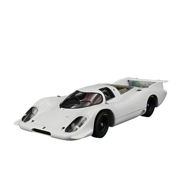 Werk83 1969 Porsche 917 LH 4.5L Plain Body Version White 1:18