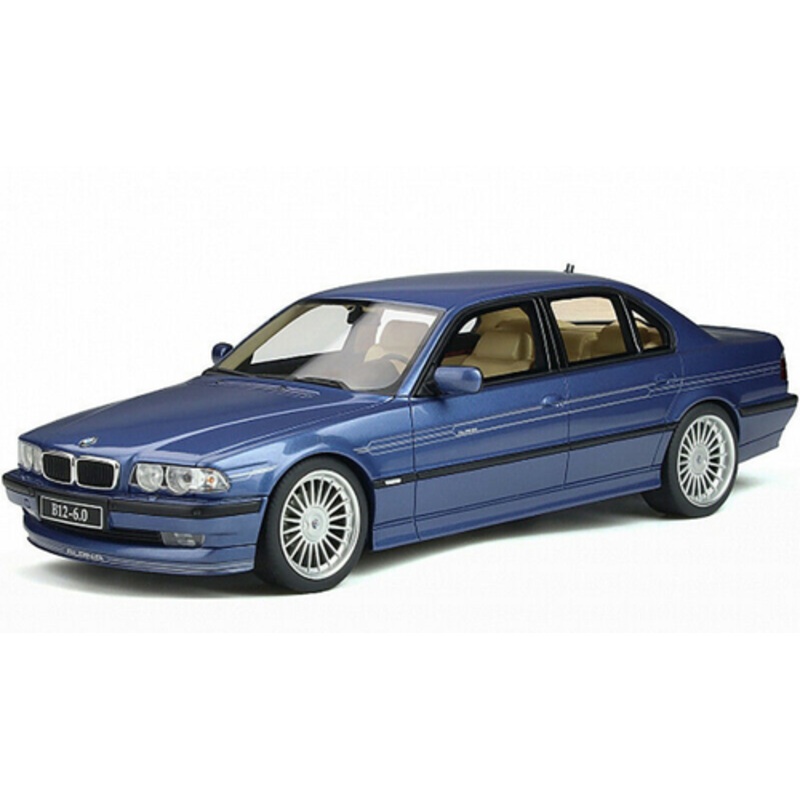1/18 BMW 7 Series Alpina B12 (E38) Alpina Blue Resin Car Model Limited