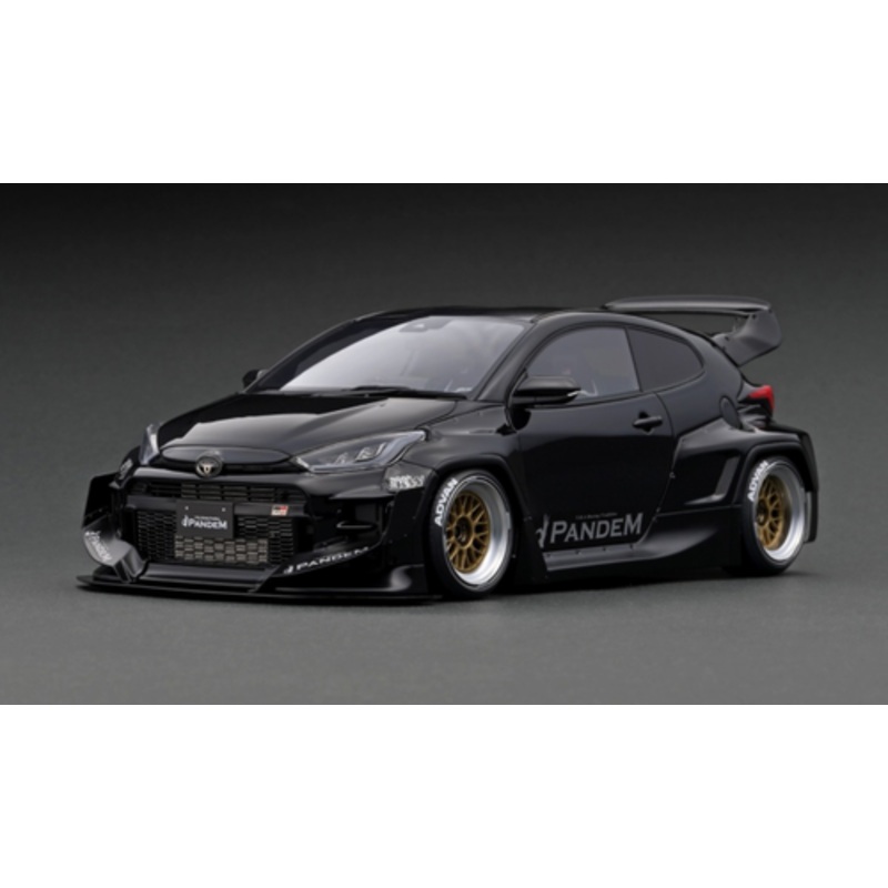 1/18 Ignition Model Toyota PANDEM GR YARIS (4BA) Black