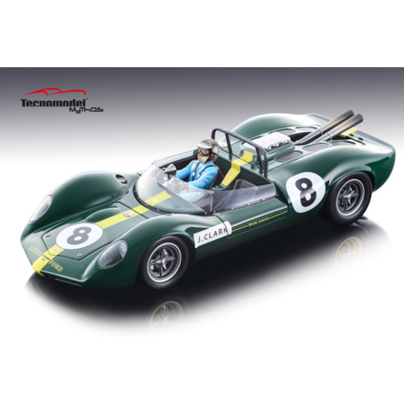 1/18 Technomodel 1965 Lotus 40 #8 Brands Hatch Guards Trophy Team Lotus Ltd. Jim Clark Resin Car Model Limited 160 Pieces