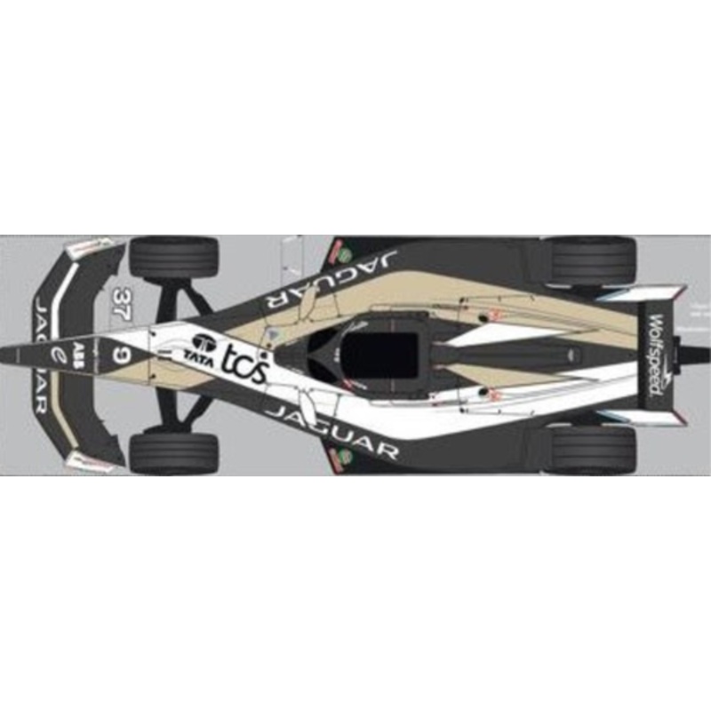1/43 Spark 2025 Formula E Jaguar TCS Racing #37 Nick Cassidy Car Model