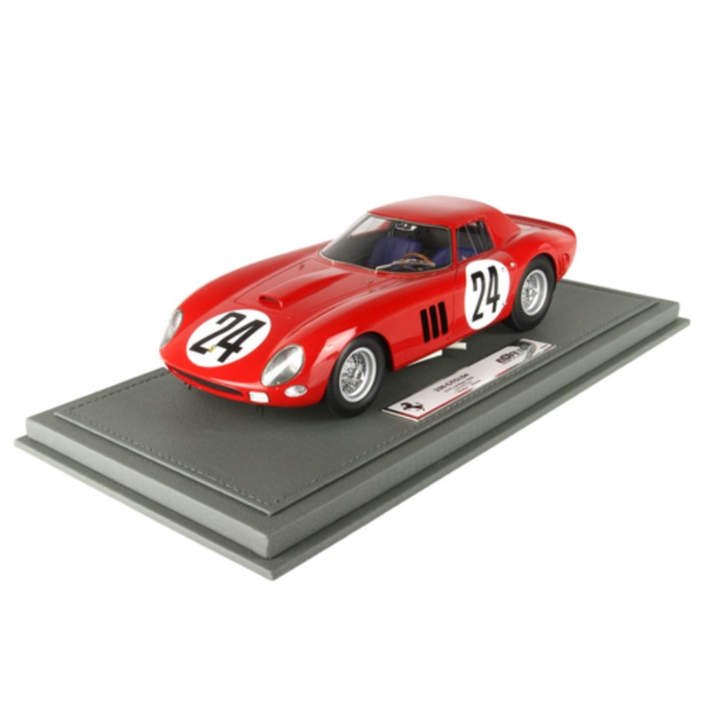 1/18 BBR 1964 Ferrari 250 GTO 24H LeMans SN 5575 GT #24 Beurlys, Bianchi Car Model Limited