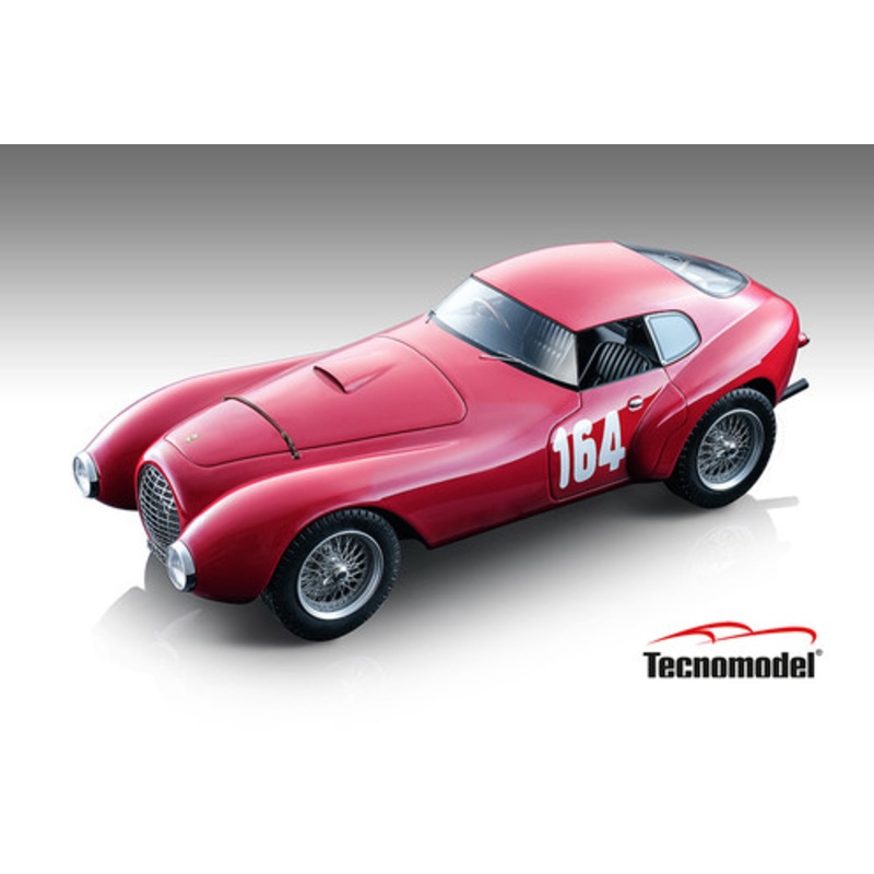 1/18 Tecnomodel Ferrari 166/212 "Uovo" 1952 Trento Bondone 1 #164  Giulio Cabianca Resin Car Model