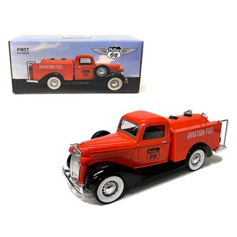 1/25 Liberty Classics Phillips 66 Aviation Fuel Truck Bank Limited Edition Car Model