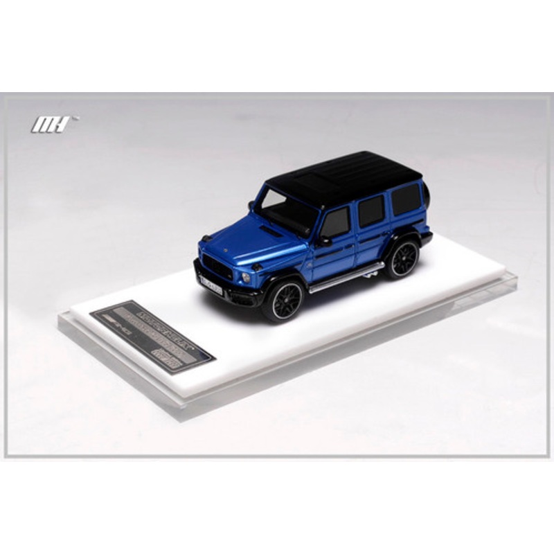 1/64 Motorhelix Mercedes-Benz Mercedes G-Class G-Klasse G63 AMG (Blue) Car Model Limited 499
