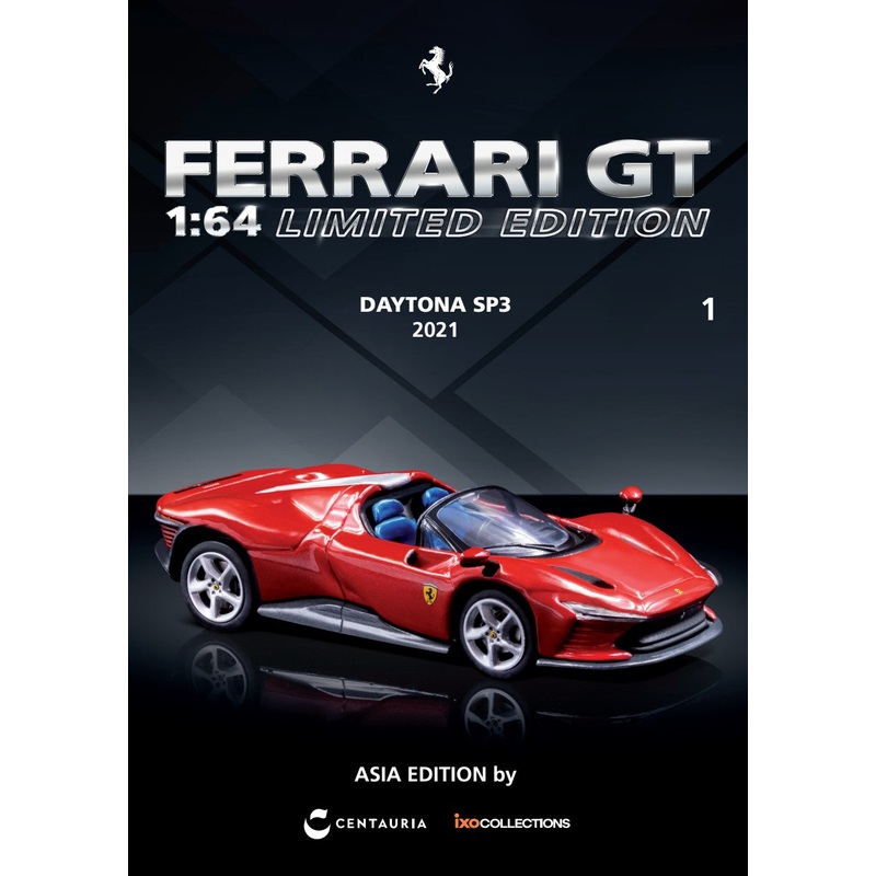 CENTAURIA & IXOCOLLECTIONS Ferrari GT 1:64 Limited Edition DAYTONA SP3 2021 - English Version