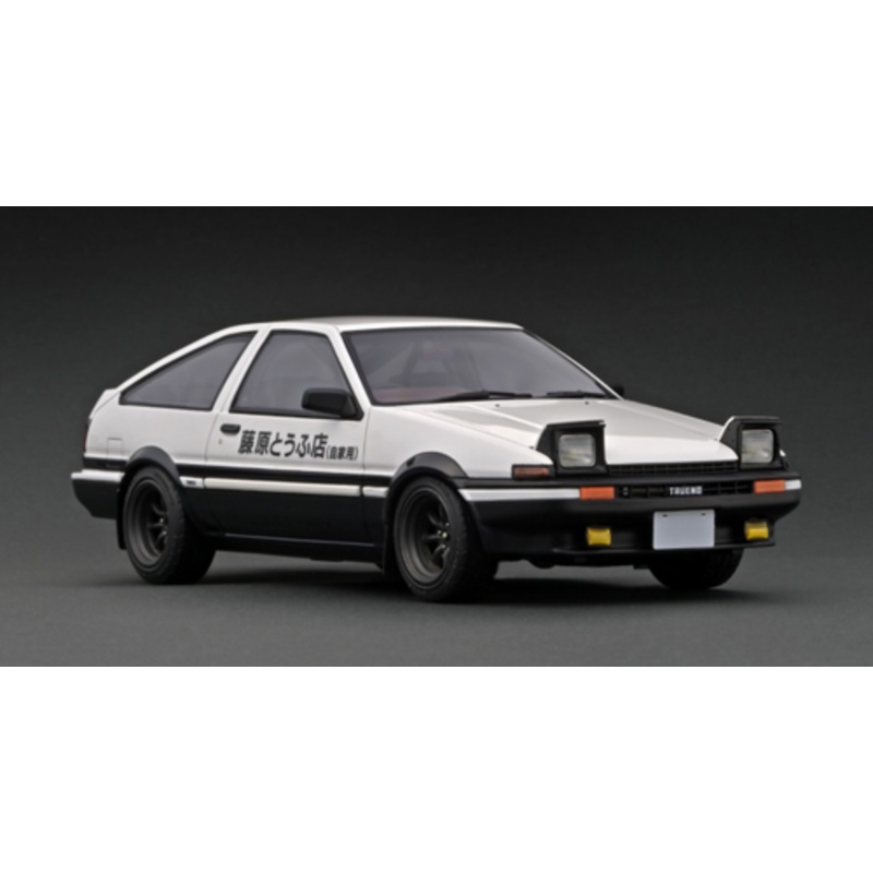 1/18 Ignition Model D INITIAL D Toyota Sprinter Trueno 3Dr GT Apex (AE86) Resin Car Model