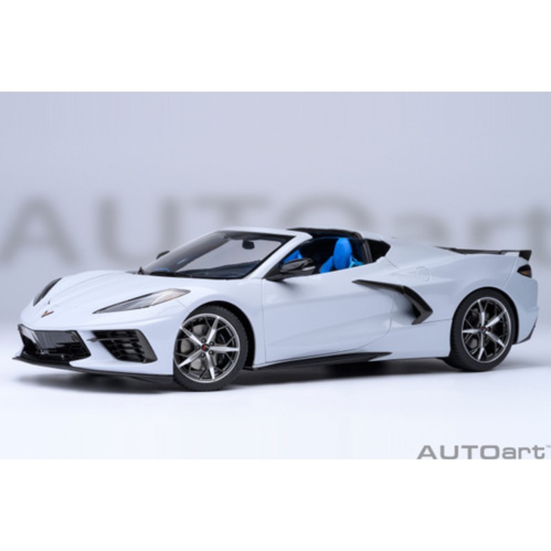 1/18 AUTOart Chevrolet Corvette C8 Stingray Z51 (Ceramic Matrix Grey Metallic) Car Model