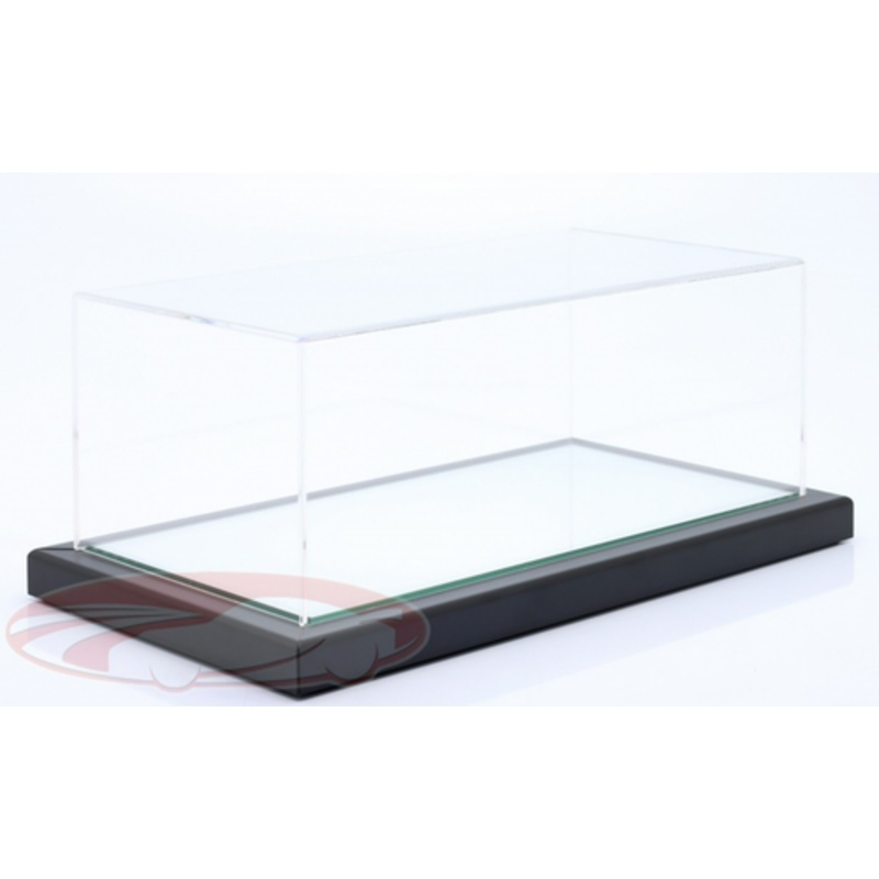 1/18 High Quality Acrylic Display Case Turin with Mirror Base Plate (car models NOT included)