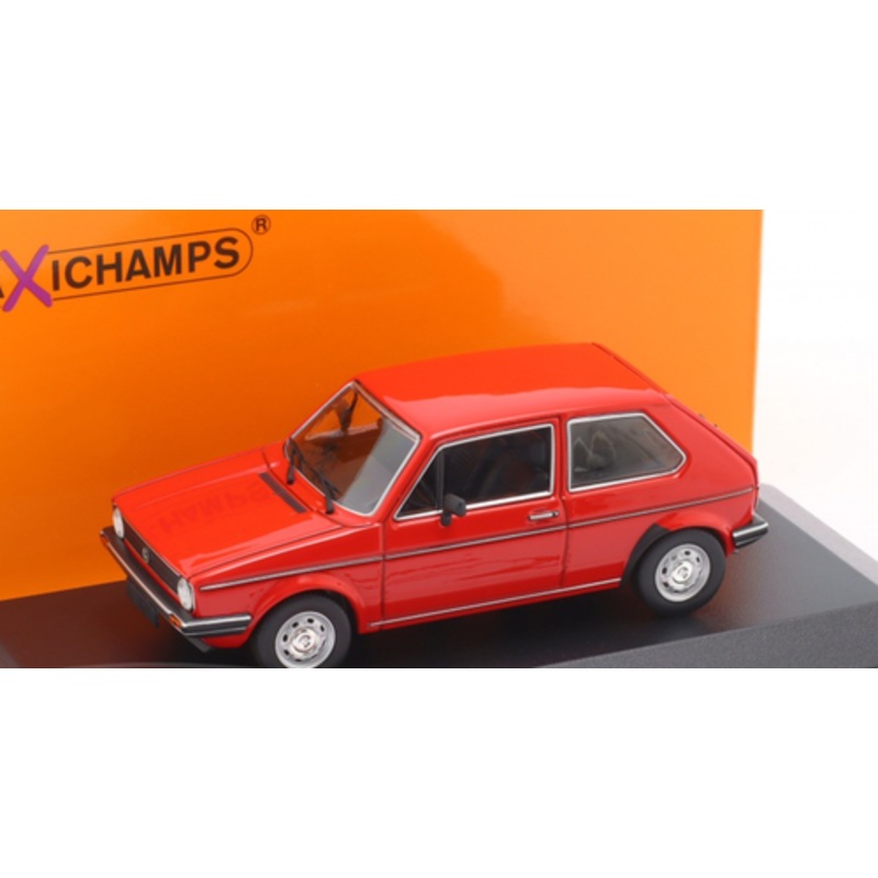 1/43 Minichamps 1980 Volkswagen VW Golf 1 (Red) Diecast Car Model