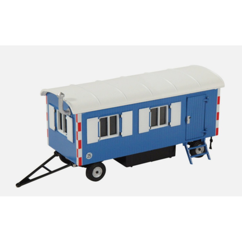 1/50 NZG Construction Trailer Blue Diecast Model
