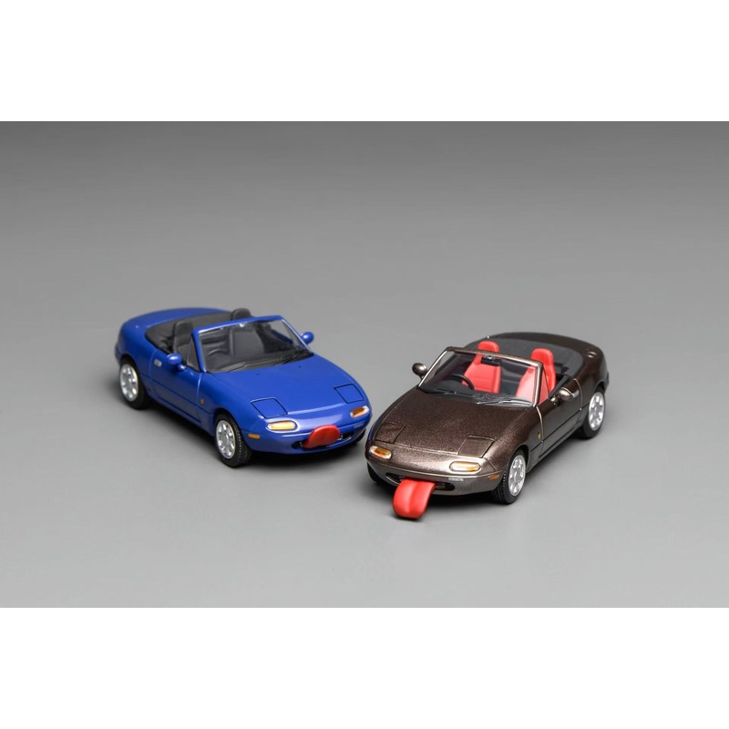 [Preorder] MOTORHELIX 1:64 Mazda MX-5 Miata (NA)LHD (2 Colors) Metallic Brown