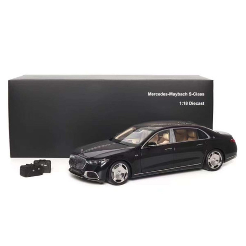 1/18 Almost Real 2021 Mercedes-Benz S-Class (Black) Car Model