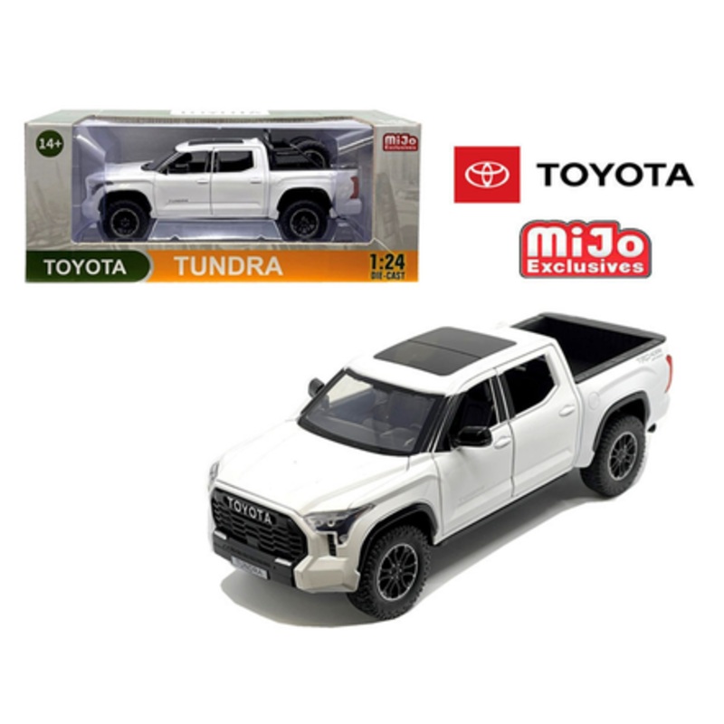 1/24 2023 Toyota Tundra TRD (White) Diecast Car Model