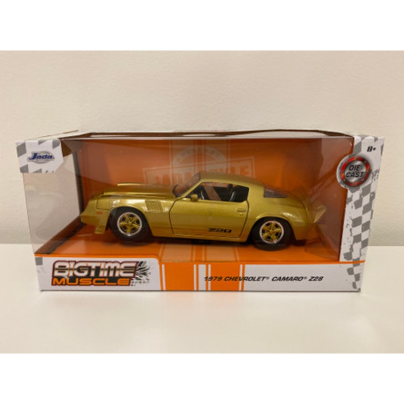 1/24 Jada 1979 Chevrolet Chevy Camaro Z28 (Gold) Diecast Car Model