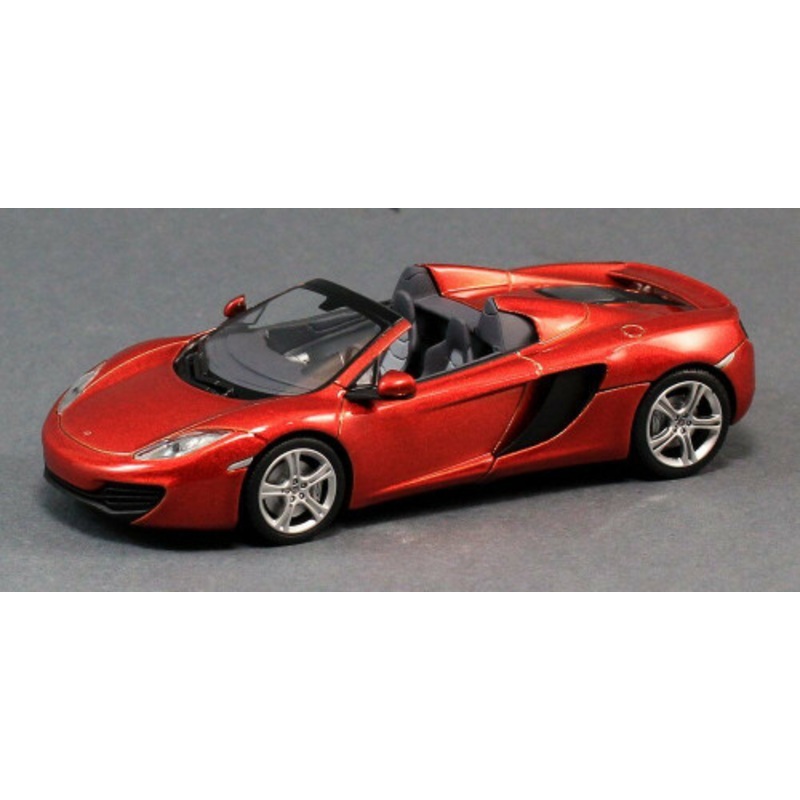 1/43 Minichamps 2012 McLaren MP4-12C Spider (Volcano Orange Metallic) Diecast Car Model