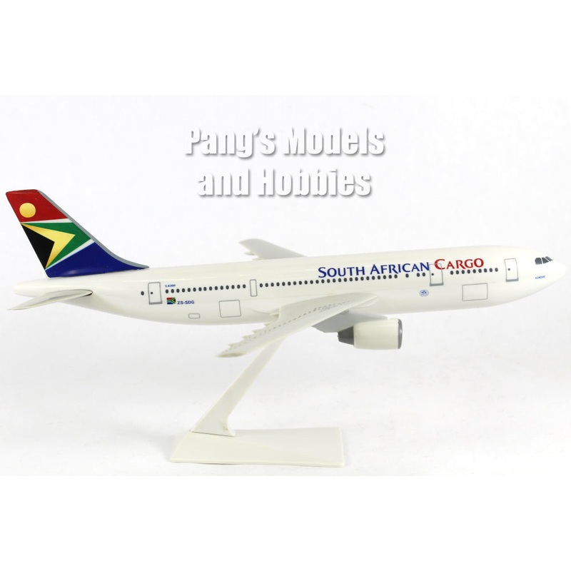 Airbus A300 South African Cargo 1/200 Scale Model Airplane by Flight Miniatures