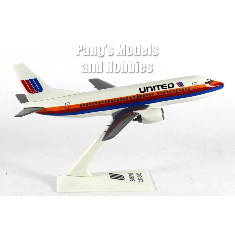 Boeing 737-300 (737) United Airlines 1/180 Scale Model by Flight Miniatures