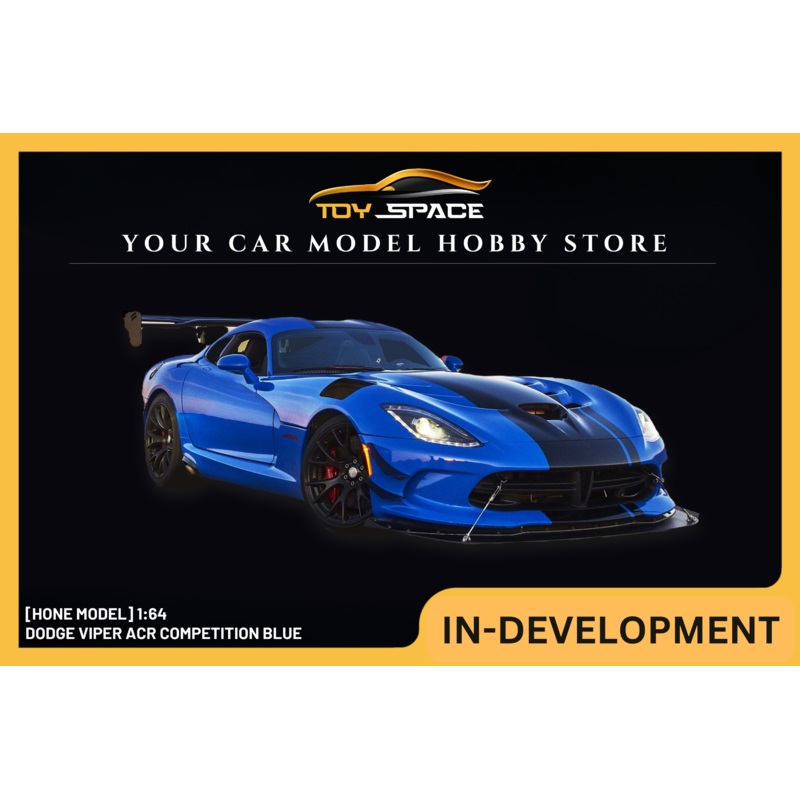 [HONE MODEL] 1:64 Dodge Viper ACR Competition Blue