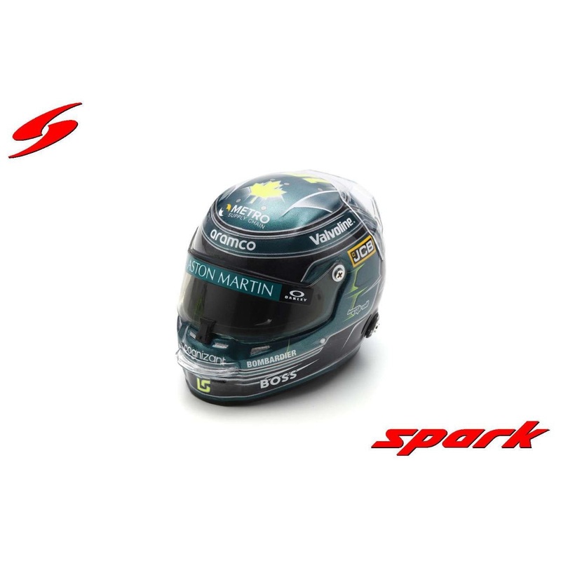 Lance Stroll Helmet 1:5 (2024) - Spark