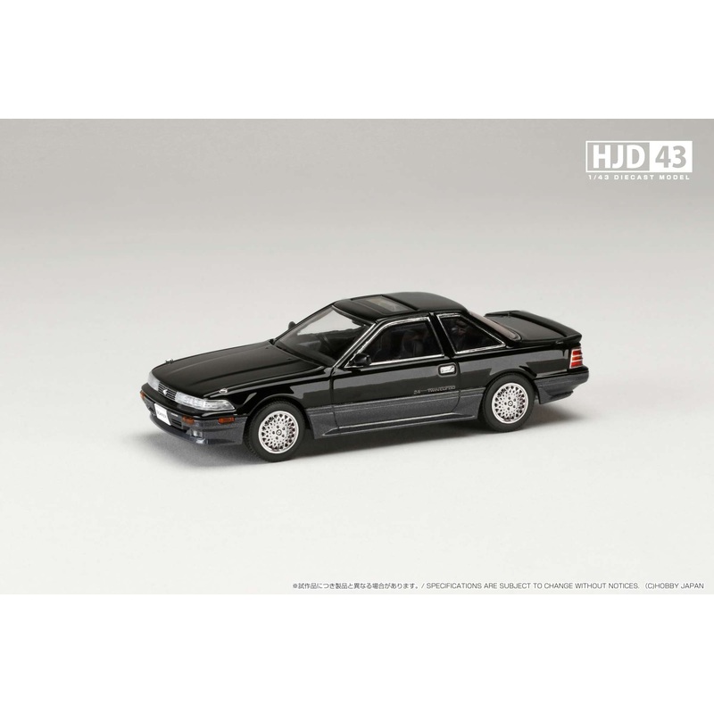 [Preorder] Hobby Japan 1:43 Toyota SOARER 2000 TWINCAM24 TWIN TURBO GT-TWIN TURBO L (GZ20) 1988 (2 Colors) DANDY BLACK TONING