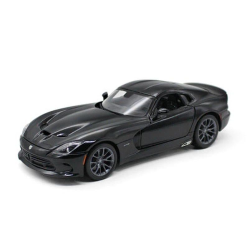 1/18 2013 Dodge Viper GTS (Black) Diecast Car Model