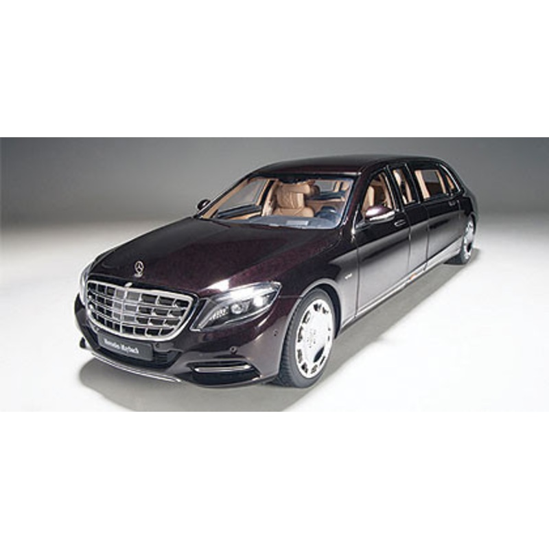 1/18 AUTOart MERCEDES MAYBACH S 600 S600 PULLMAN (DARK RED METALLIC) Diecast Car Model 76299