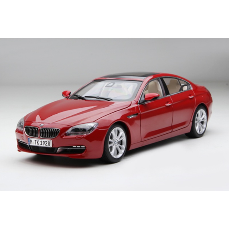 1/18 Paragon BMW 6 Series 650i GranCoupe (Red) Diecast Car Model