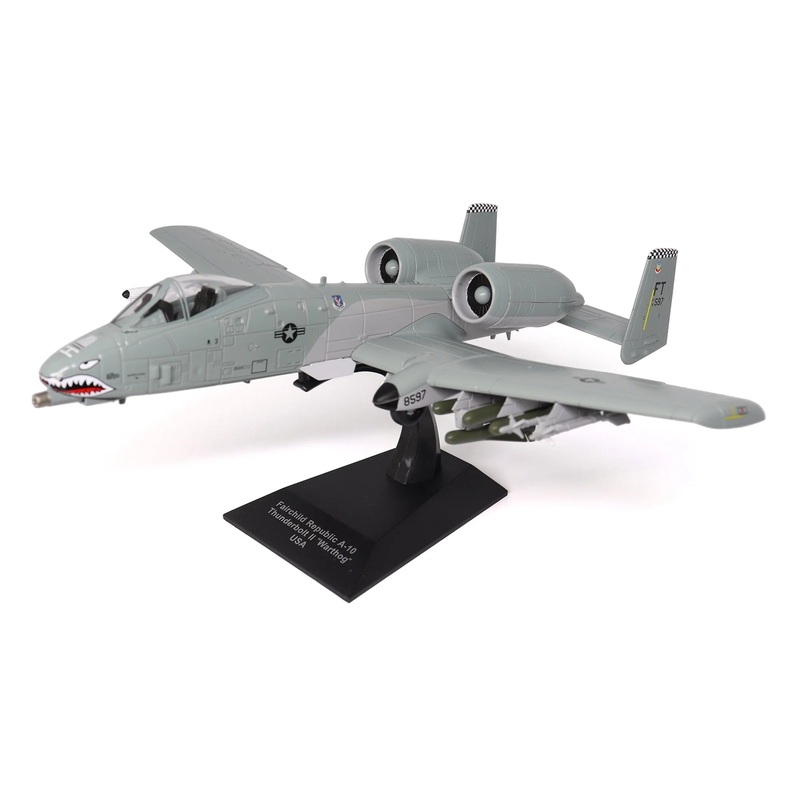 Fairchild Republic A-10 Thunderbolt II Warthog 75th Fighter Squadron, 23rd Fighter Group, Bagram AFB, Afghanistan, 2011, USAF  1/72 Scale Diecast Metal & Plastic Model by Militaria