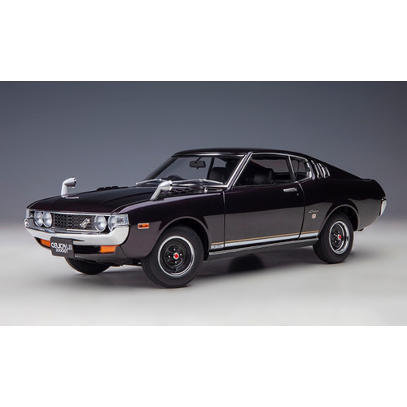 1/18 AUTOart 1973 Toyota Celica Liftback 2000GT (RA25) (Dark Purple Metallic) Car Model