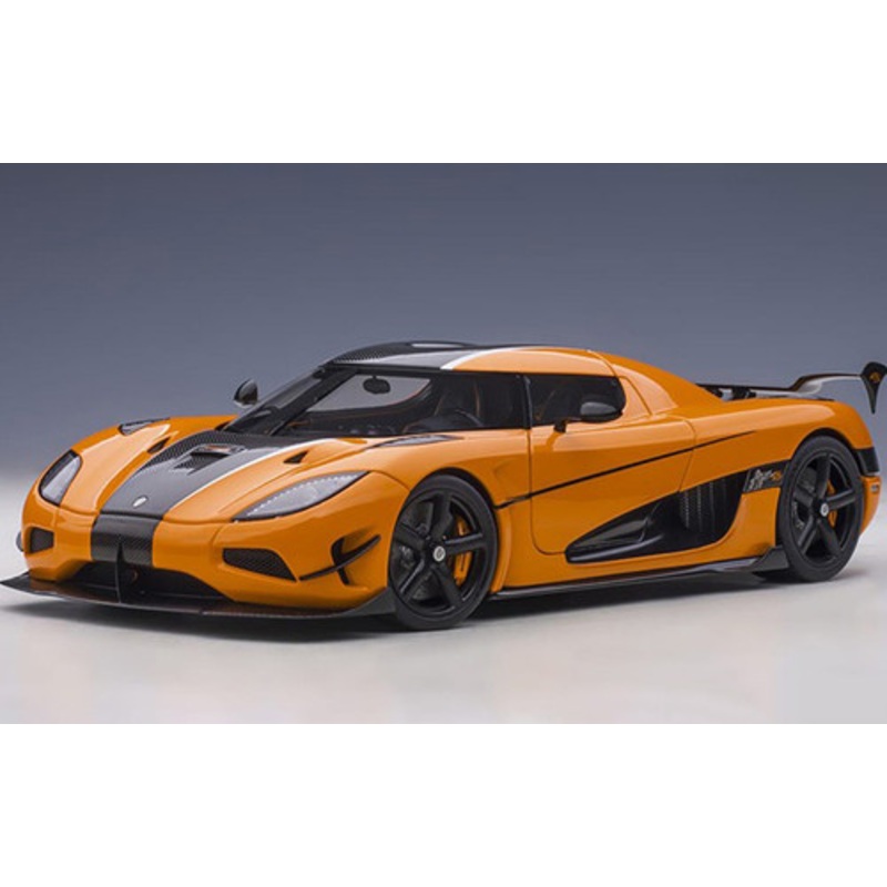 1/18 AUTOart Koenigsegg Regera Ghost Package (Yolk Yellow with Black Carbon) Car Model