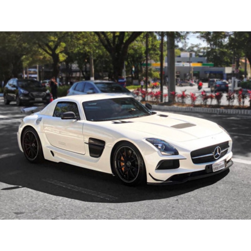 1/18 HH Model Mercedes-Benz SLS AMG Black Series (Designo Magno Alanite Grey) Resin Car Model Limited 60 Pieces