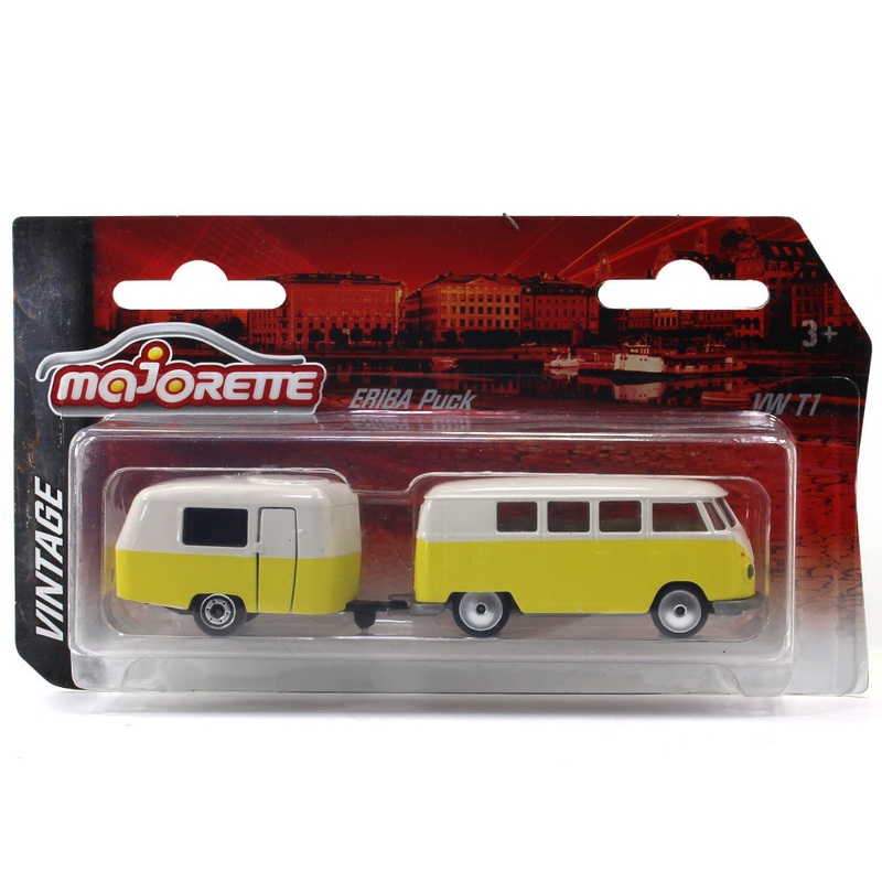 Volkswagen T1 Eriba Puck 1:64 Majorette diecast scale model car
