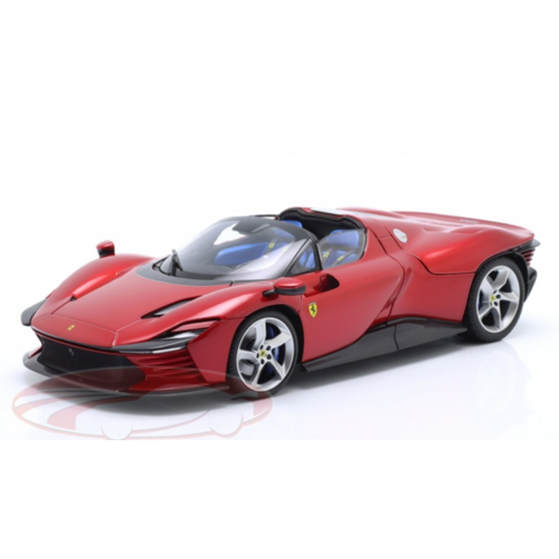 1/18 BBurago Signature 2022 Ferrari Daytona SP3 Open Top (Magna Red Metallic) Diecast Car Model