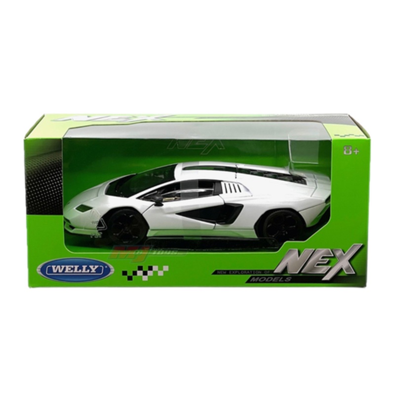 1/24 Welly Lamborghini Countach LPI 800-4 (White) Diecast Car Model
