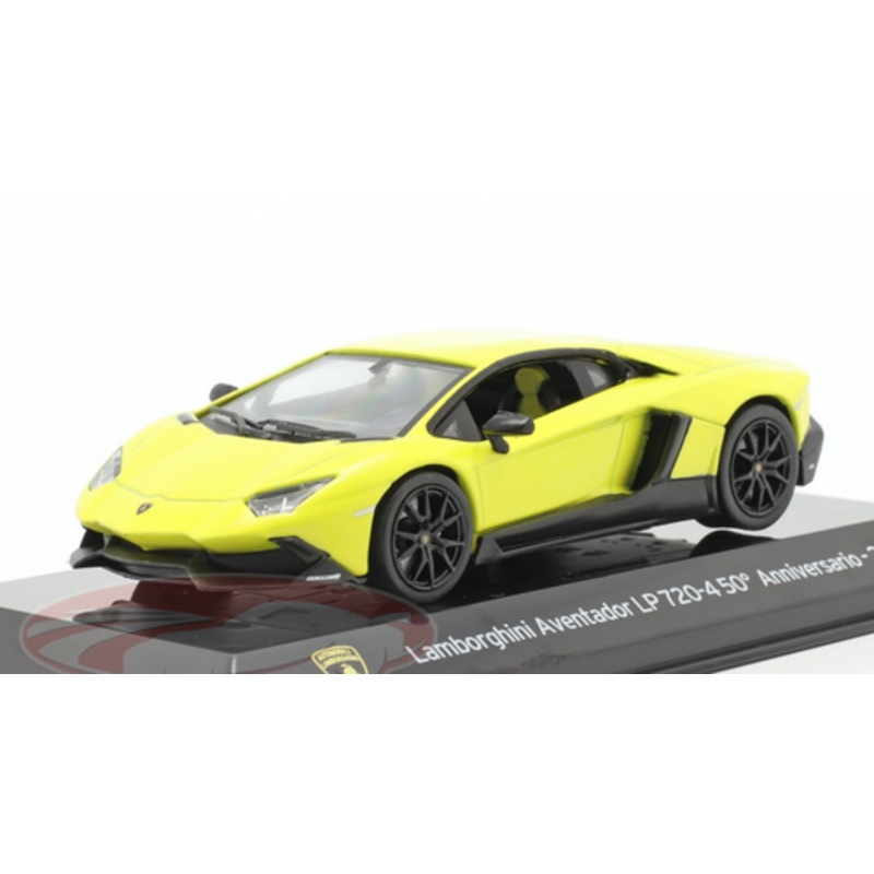 1/43 Altaya 2013 Lamborghini Aventador LP 720-4 50th Anniversary (Yellow) Car Model