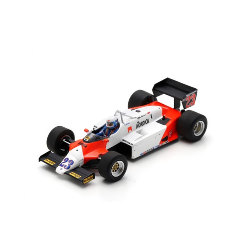 1/43 Spark 1983 Formula 1 Alfa Romeo 183T No.23 5th Dutch GP 1983 Mauro Baldi Car Model