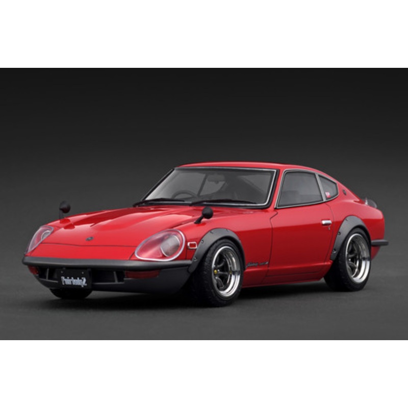 1/18 IG Ignition Model Nissan Fairlady 240ZG (HS30) (Red) Car Model